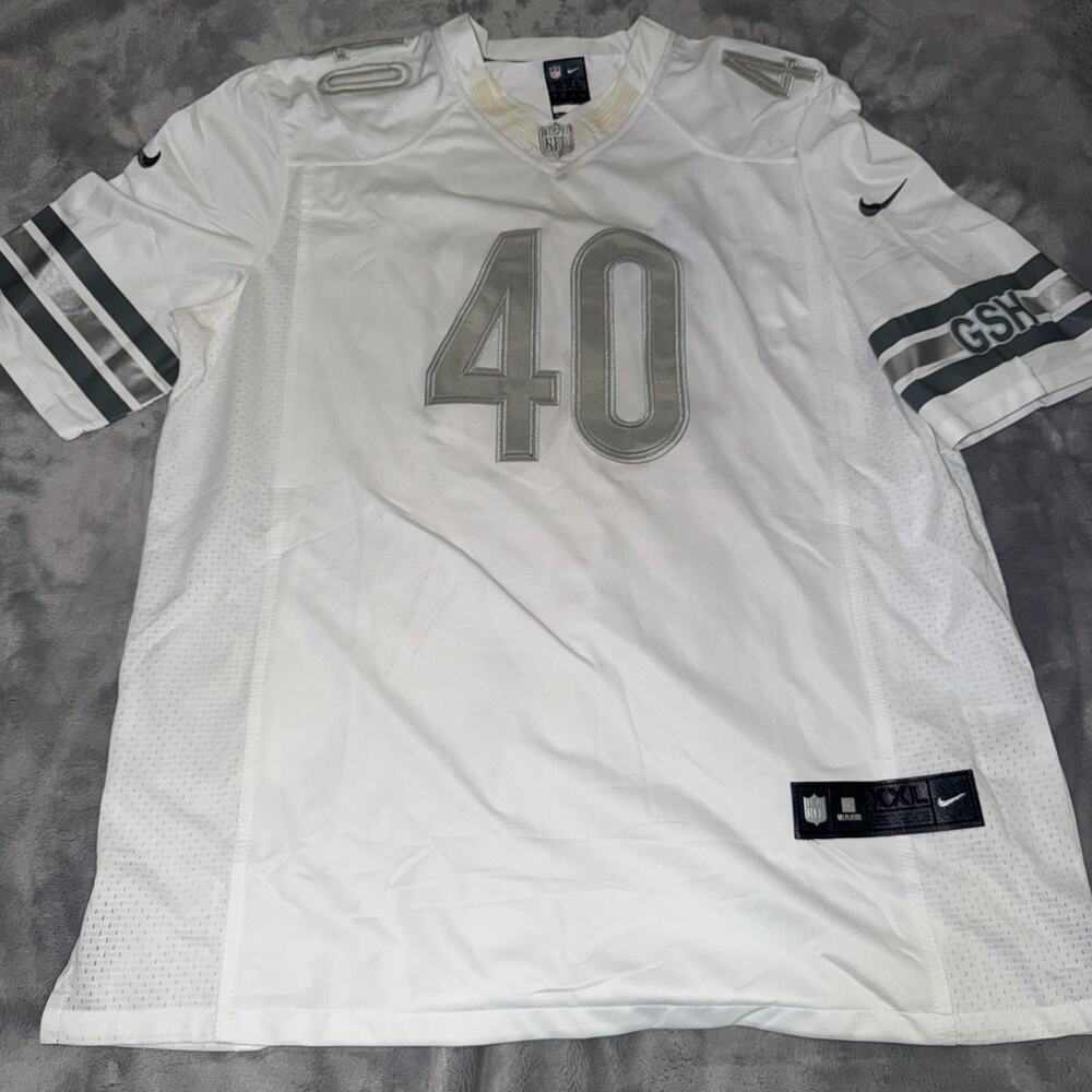 Nike NFL Chicago Bears Gale Sayers #40 White Jersey Men’s XXL Team Apparel